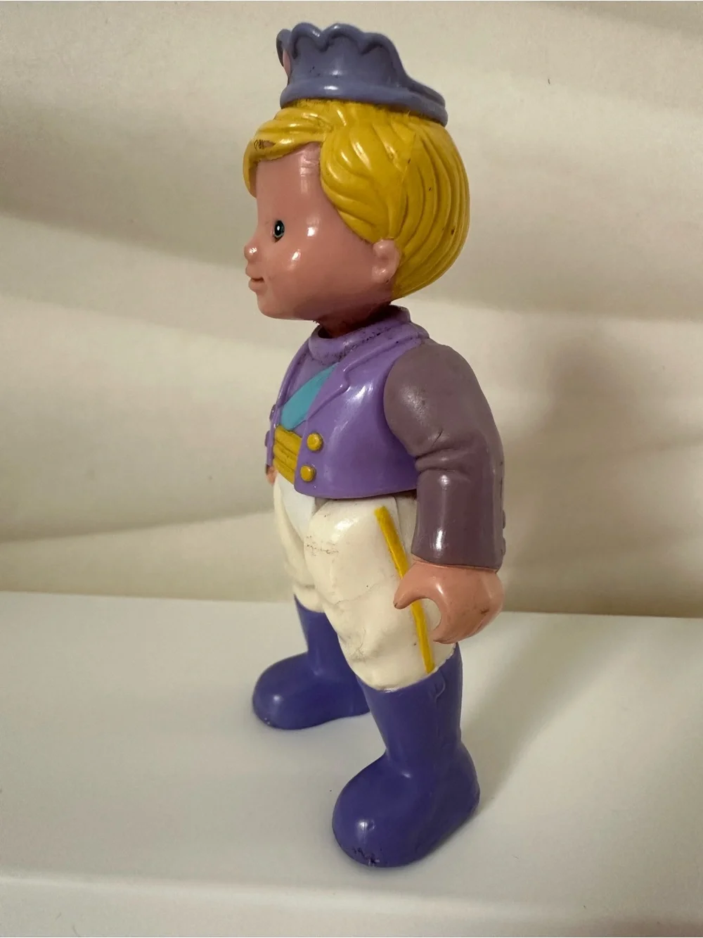 Fisher-Price Loving Family Dream Dollhouse ROYAL PRINCE Castle Boy Rare 1995 vtg